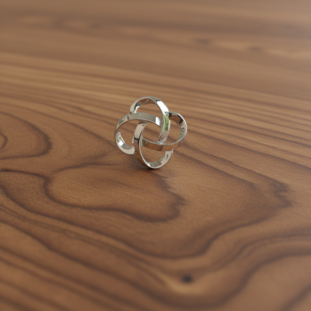 Sterling Silver Friendship Knot