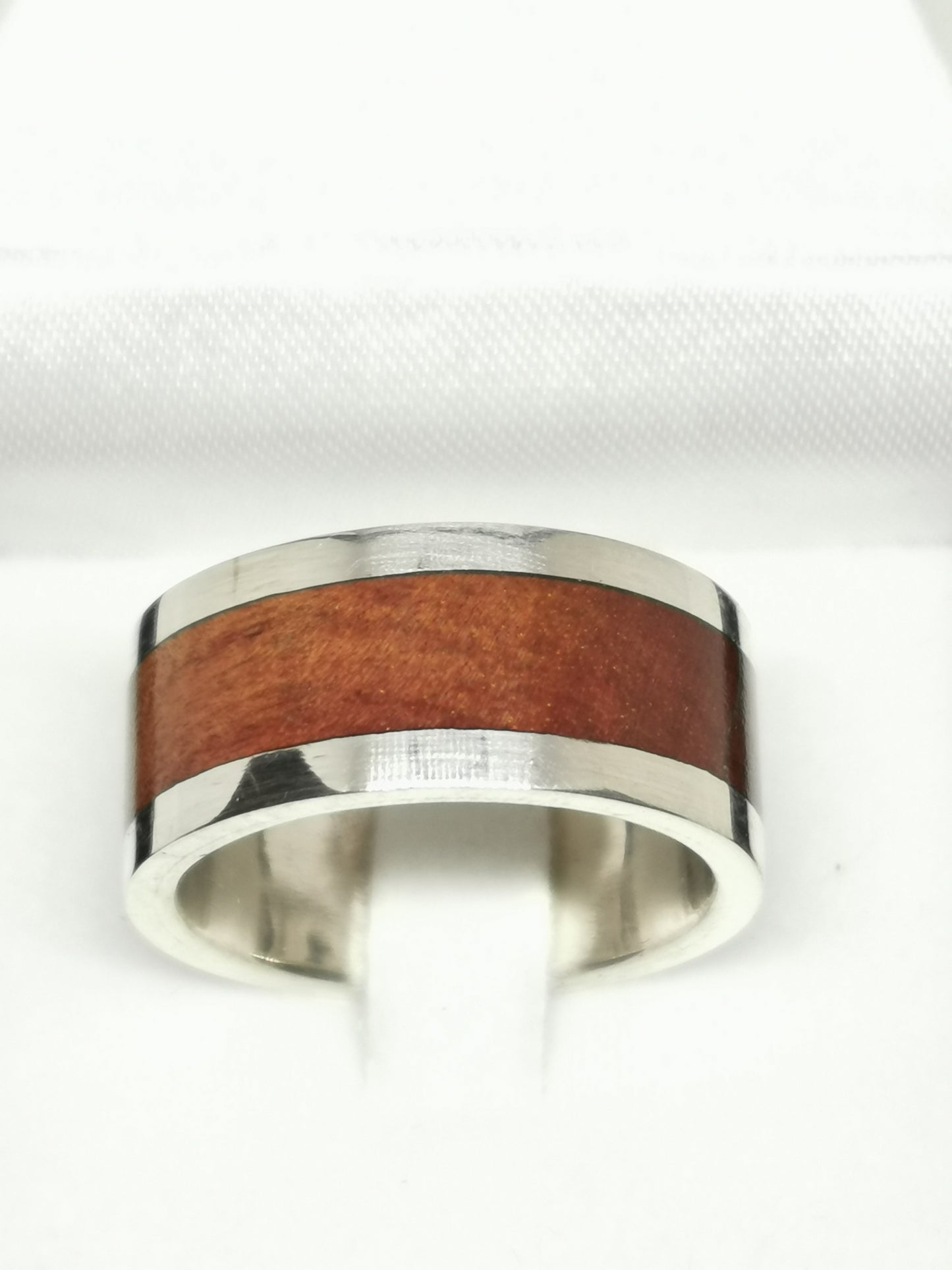 Sterling Silver and Mopani Wood