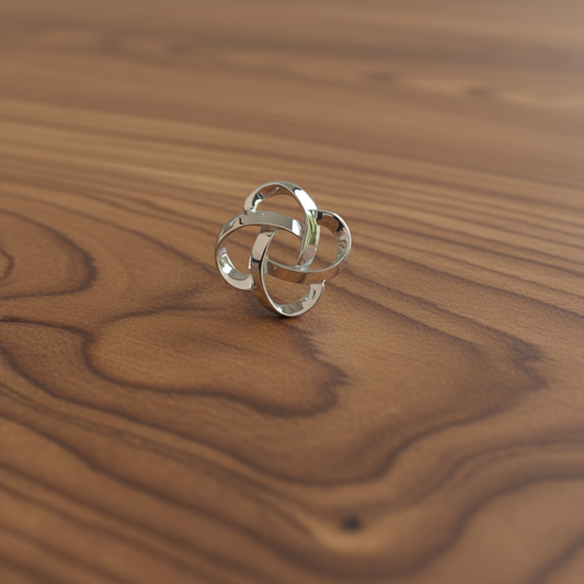 Sterling Silver Friendship Knot