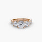 Three-Stone with Pavé Band 2