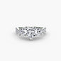 Three-Stone with Pavé Band 2