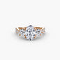 Three-Stone with Pavé Band 2