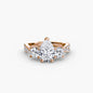 Three-Stone with Pavé Band 2