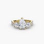 Three-Stone with Pavé Band 2