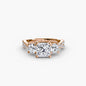 Three-Stone with Pavé Band 2