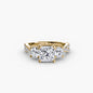 Three-Stone with Pavé Band 2