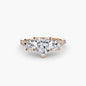 Three-Stone with Pavé Band 3