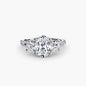 Three-Stone with Pavé Band 3