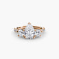 Three-Stone with Pavé Band 3