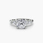 The Floral Accent Solitaire