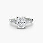 The Floral Accent Solitaire