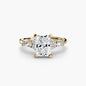 The Floral Accent Solitaire