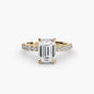 Solitaire with Pavé 6