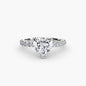 Solitaire with Pavé 6