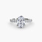 Solitaire with Pavé 6