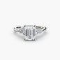 Solitaire with Shoulder Accents 2
