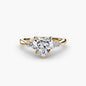 Solitaire with Shoulder Accents 2