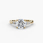 Solitaire with Shoulder Accents 2