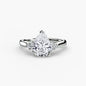 Solitaire with Cluster Shoulders 2