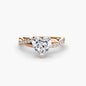 The Emerald Twist Pavé Ring