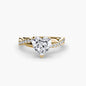 The Emerald Twist Pavé Ring