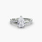 The Emerald Twist Pavé Ring