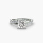 The Emerald Twist Pavé Ring