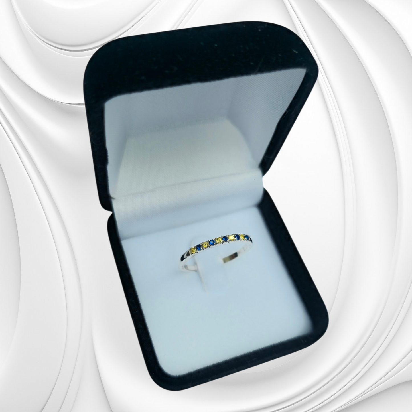 Stackable Eternity Rings