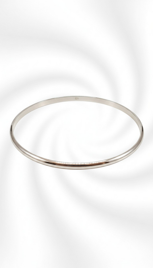 Sterling silver bangle
